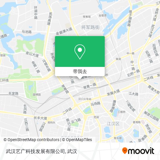 武汉艺广科技发展有限公司地图