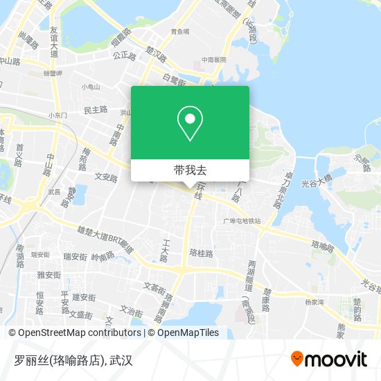 罗丽丝(珞喻路店)地图