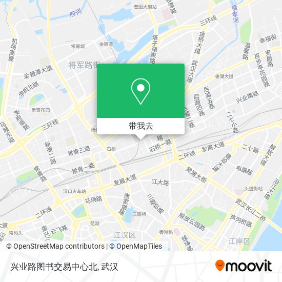 兴业路图书交易中心北地图