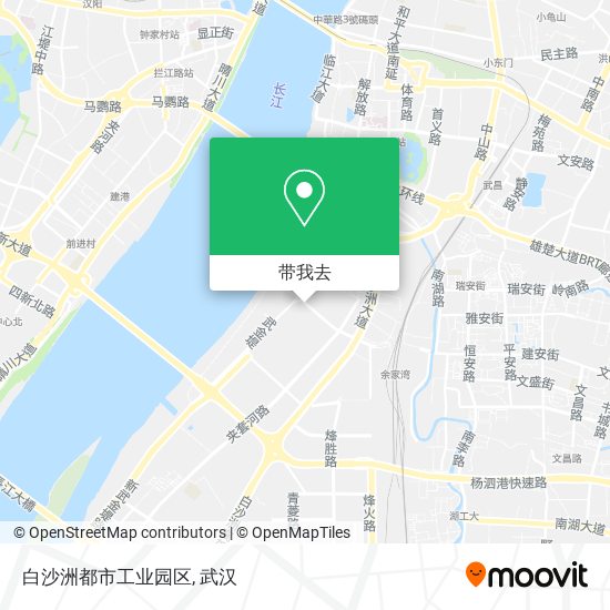 白沙洲都市工业园区地图