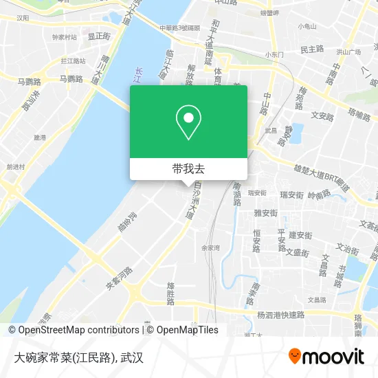 大碗家常菜(江民路)地图