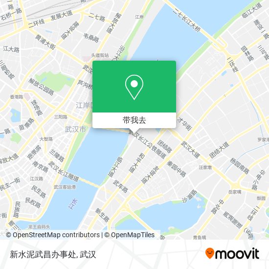 新水泥武昌办事处地图