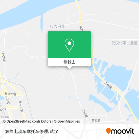 辉煌电动车摩托车修理地图