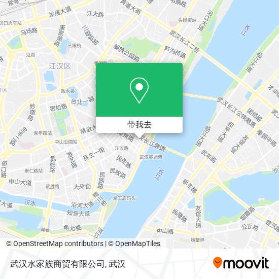武汉水家族商贸有限公司地图