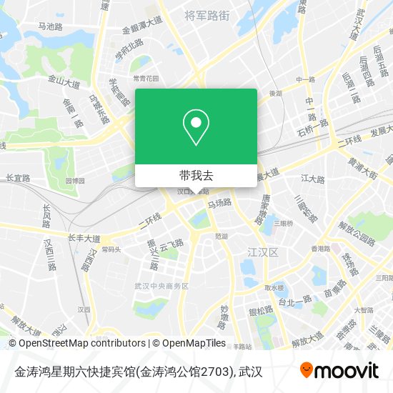 金涛鸿星期六快捷宾馆(金涛鸿公馆2703)地图