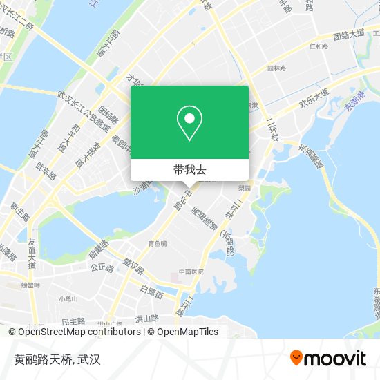 黄鹂路天桥地图
