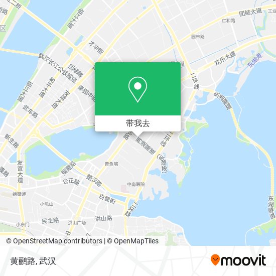 黄鹂路地图