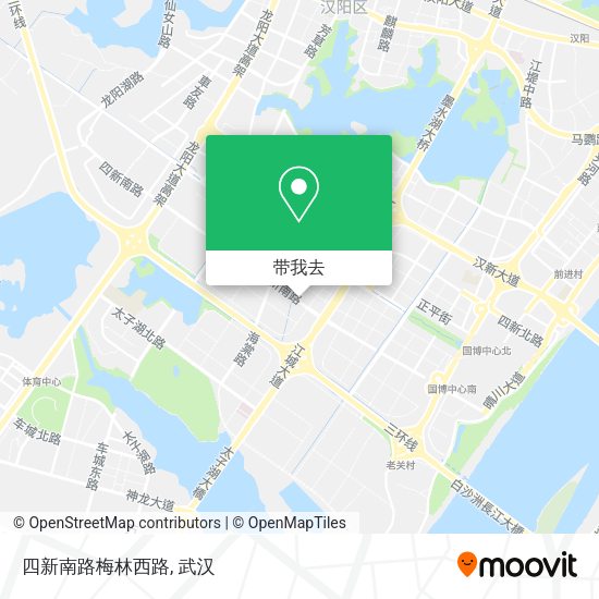 四新南路梅林西路地图