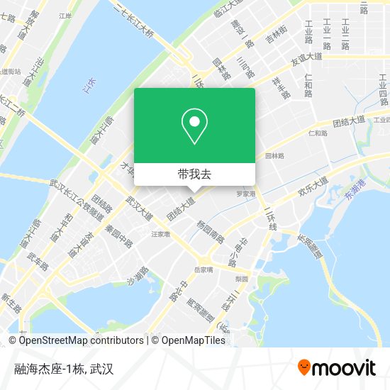 融海杰座-1栋地图