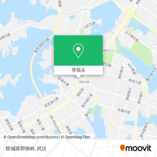 联城路郭徐岭地图