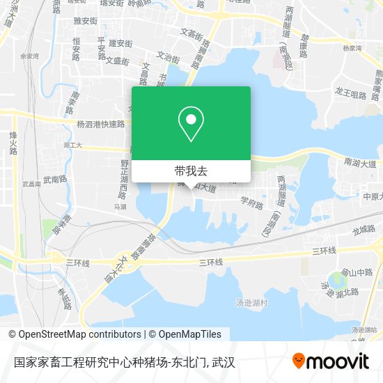 国家家畜工程研究中心种猪场-东北门地图