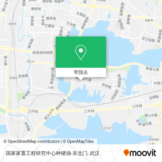 国家家畜工程研究中心种猪场-东北门地图