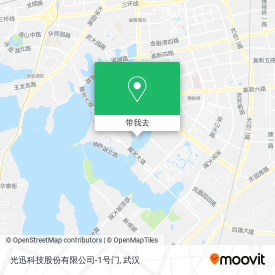 光迅科技股份有限公司-1号门地图
