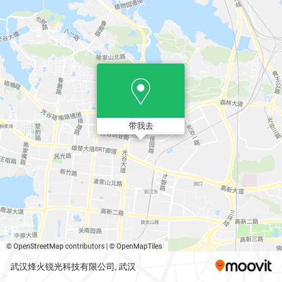 武汉烽火锐光科技有限公司地图