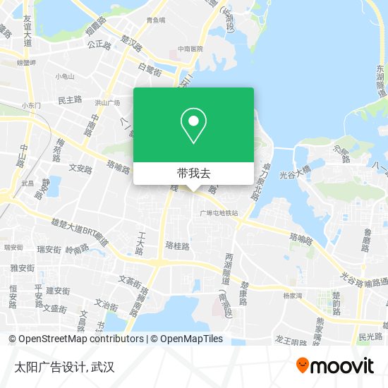 太阳广告设计地图