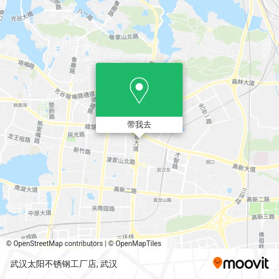 武汉太阳不锈钢工厂店地图