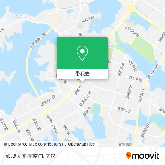 银城大厦-东南门地图