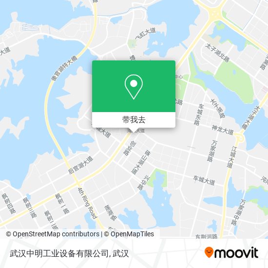 武汉中明工业设备有限公司地图