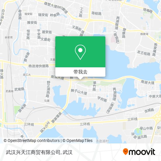 武汉兴天江商贸有限公司地图