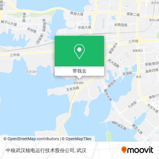 中核武汉核电运行技术股份公司地图