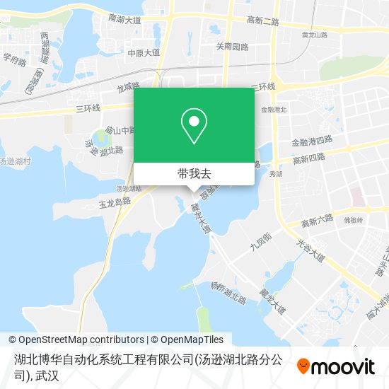 湖北博华自动化系统工程有限公司(汤逊湖北路分公司)地图