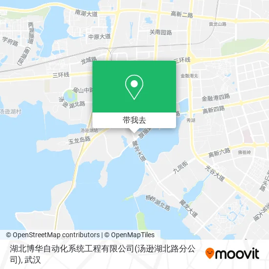 湖北博华自动化系统工程有限公司(汤逊湖北路分公司)地图