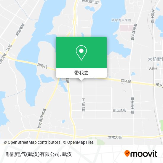 积能电气(武汉)有限公司地图