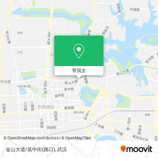 金山大道/吴中街(路口)地图