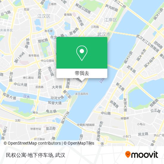 民权公寓-地下停车场地图