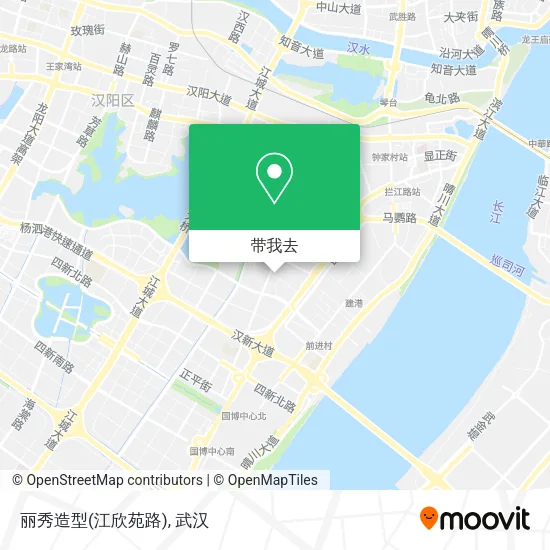 丽秀造型(江欣苑路)地图