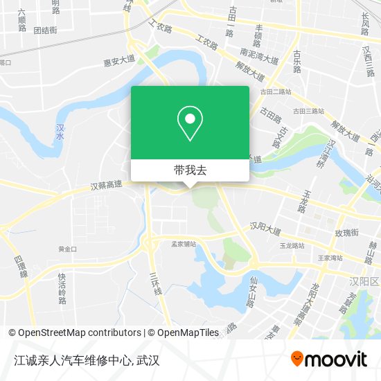 江诚亲人汽车维修中心地图