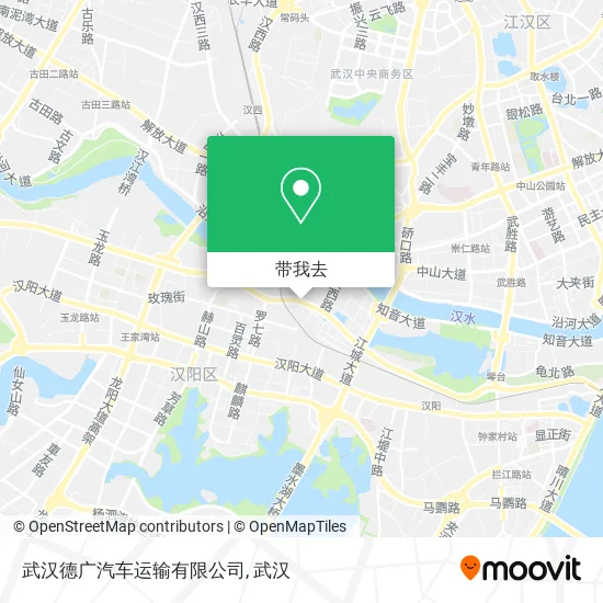 武汉德广汽车运输有限公司地图