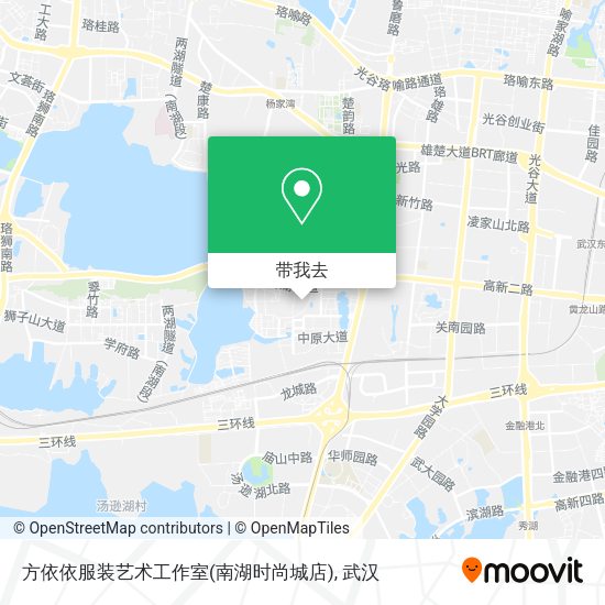 方依依服装艺术工作室(南湖时尚城店)地图