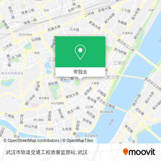 武汉市轨道交通工程质量监督站地图