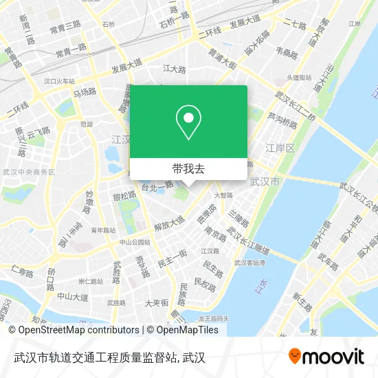 武汉市轨道交通工程质量监督站地图