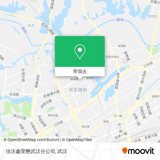 佳沃鑫荣懋武汉分公司地图