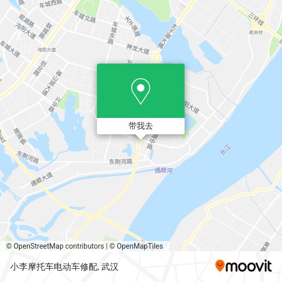 小李摩托车电动车修配地图