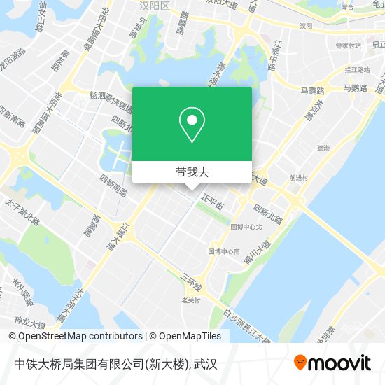 中铁大桥局集团有限公司(新大楼)地图