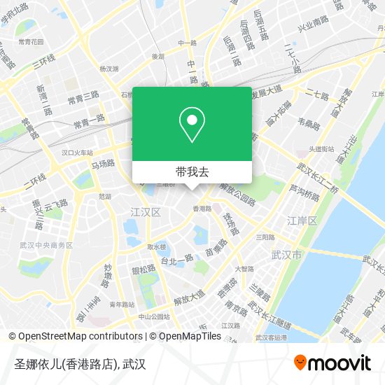 圣娜依儿(香港路店)地图