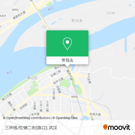 三环线/红钢二街(路口)地图