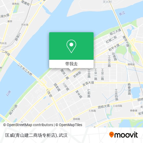 匡威(青山建二商场专柜店)地图