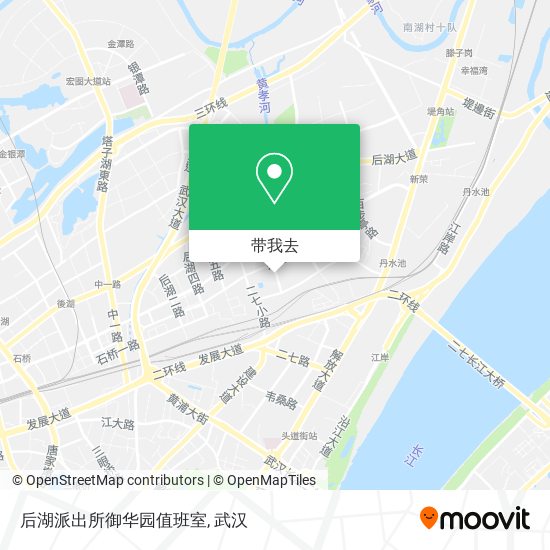 后湖派出所御华园值班室地图