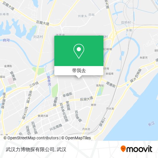 武汉力博物探有限公司地图