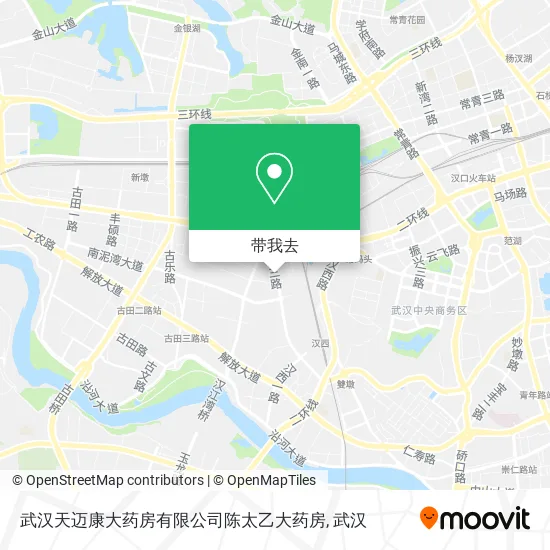 武汉天迈康大药房有限公司陈太乙大药房地图