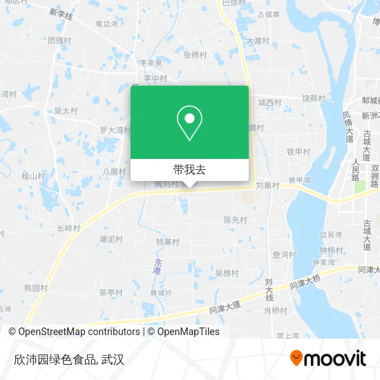 欣沛园绿色食品地图
