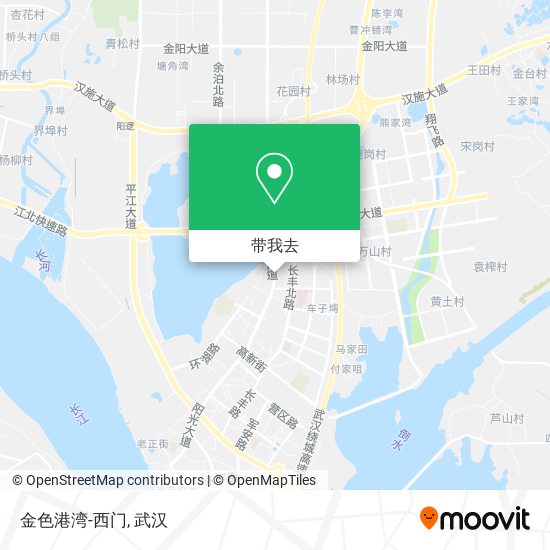 金色港湾-西门地图