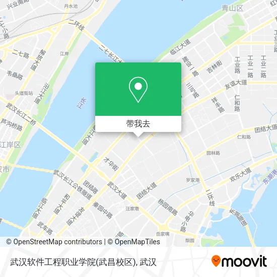 武汉软件工程职业学院(武昌校区)地图