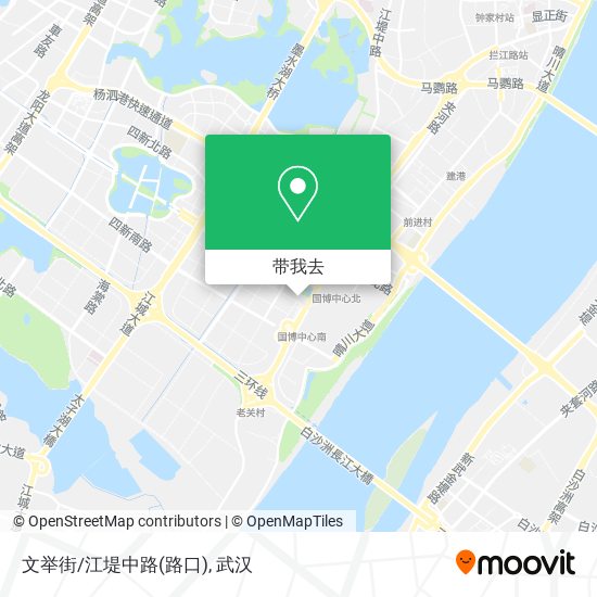 文举街/江堤中路(路口)地图