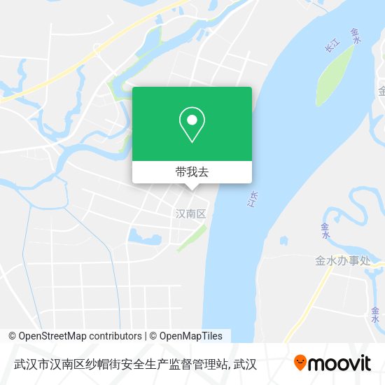武汉市汉南区纱帽街安全生产监督管理站地图