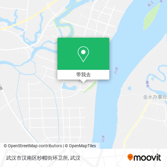 武汉市汉南区纱帽街环卫所地图